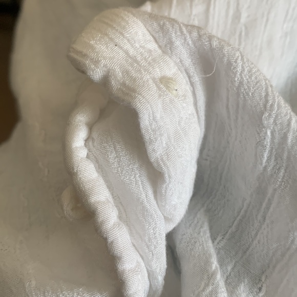 Torrid Women's White Tunic Detail Sheer Top Size 2X V797 - Picture 16 of 16